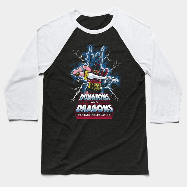 Warduke - Fantasy Gaming Baseball T-Shirt by Nemons